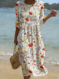 Cesira | Vestido Casual de Flores