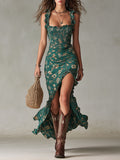 Mayfair | Vestido Largo Elegante Retro