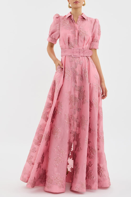 Aria | Vestido Corto con Mangas Globo