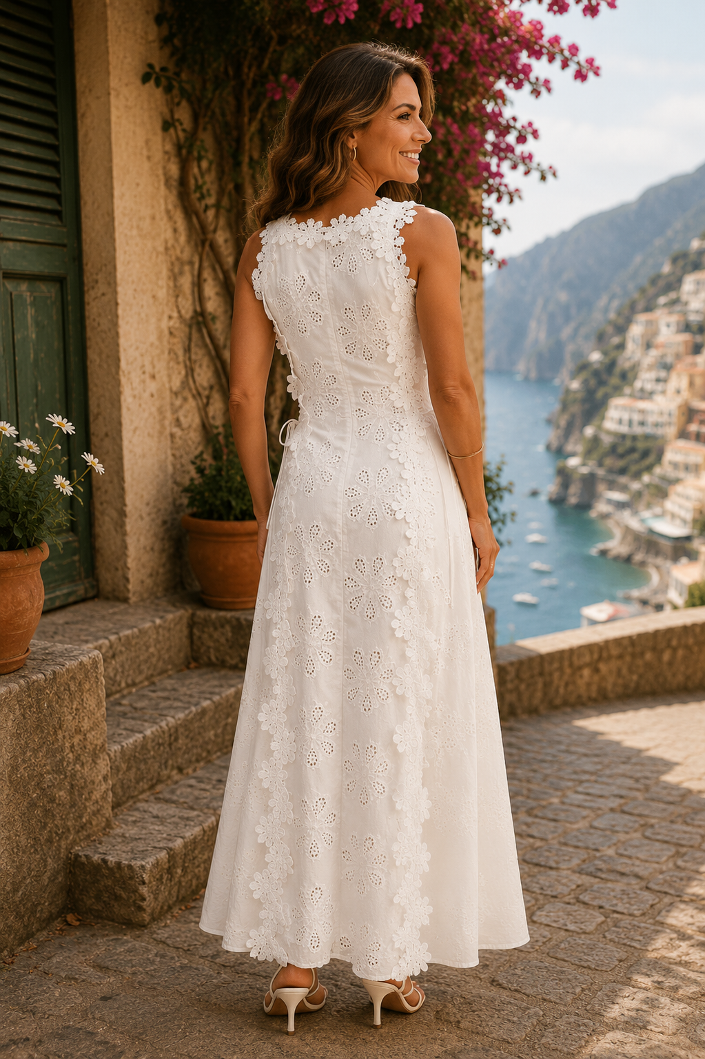 Della | Vestido Bordado Largo Elegante