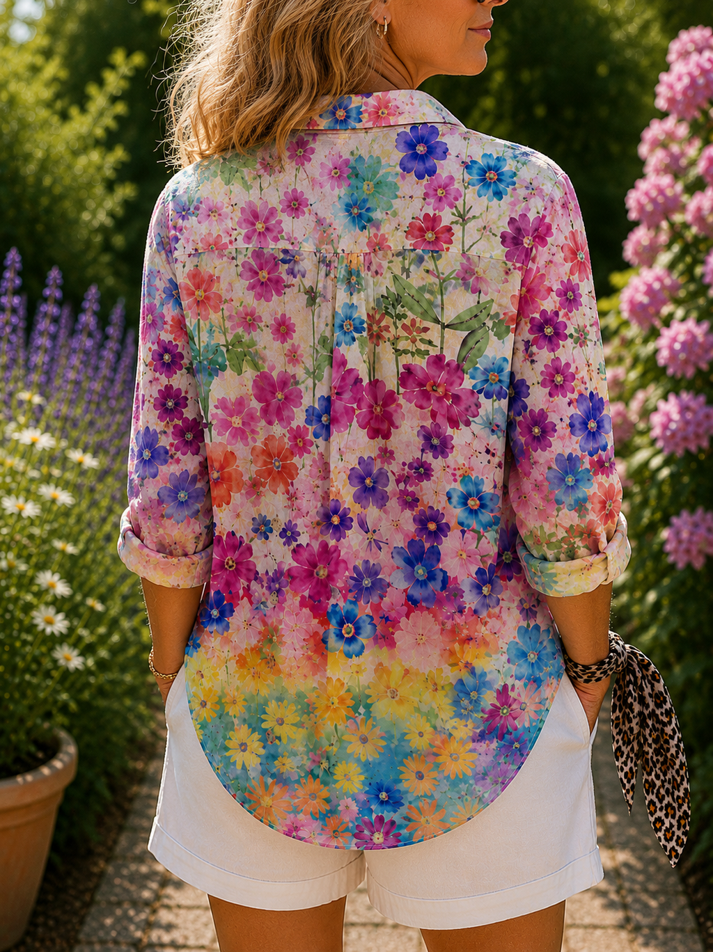 Valeria | Blusa Artistica Vibrante
