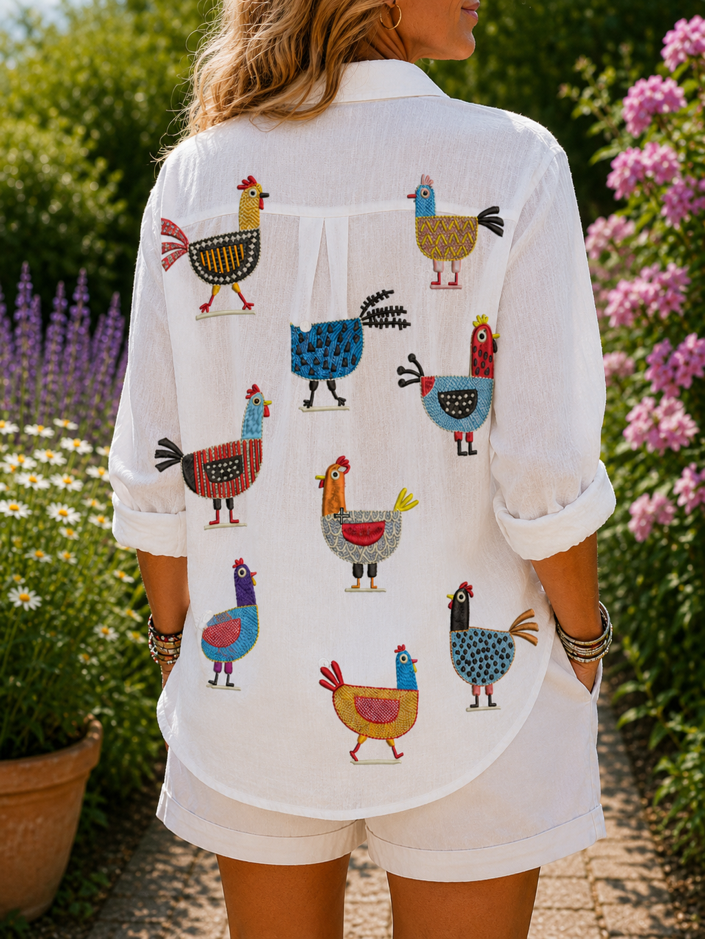 Ingrid | Blusa Galline Giocose