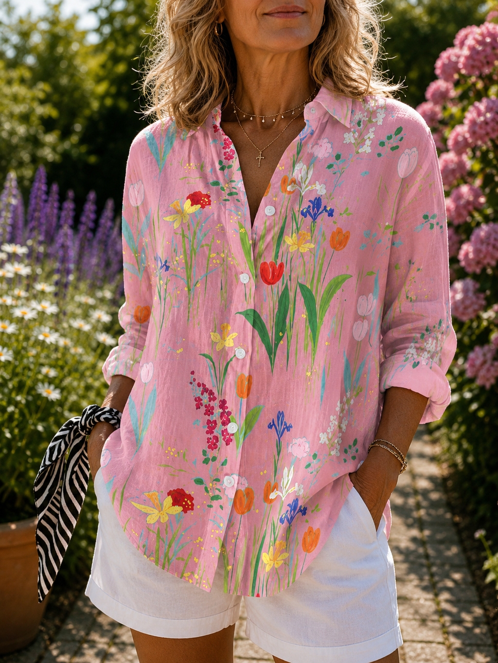 Fiona | Blusa Giardino di Primavera