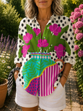 Amara | Blusa Vaso in Fiore