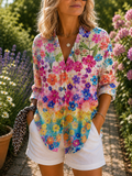 Valeria | Blusa Artistica Vibrante