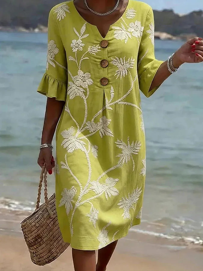 Benedetta | Vestido Casual con Estampado Floral